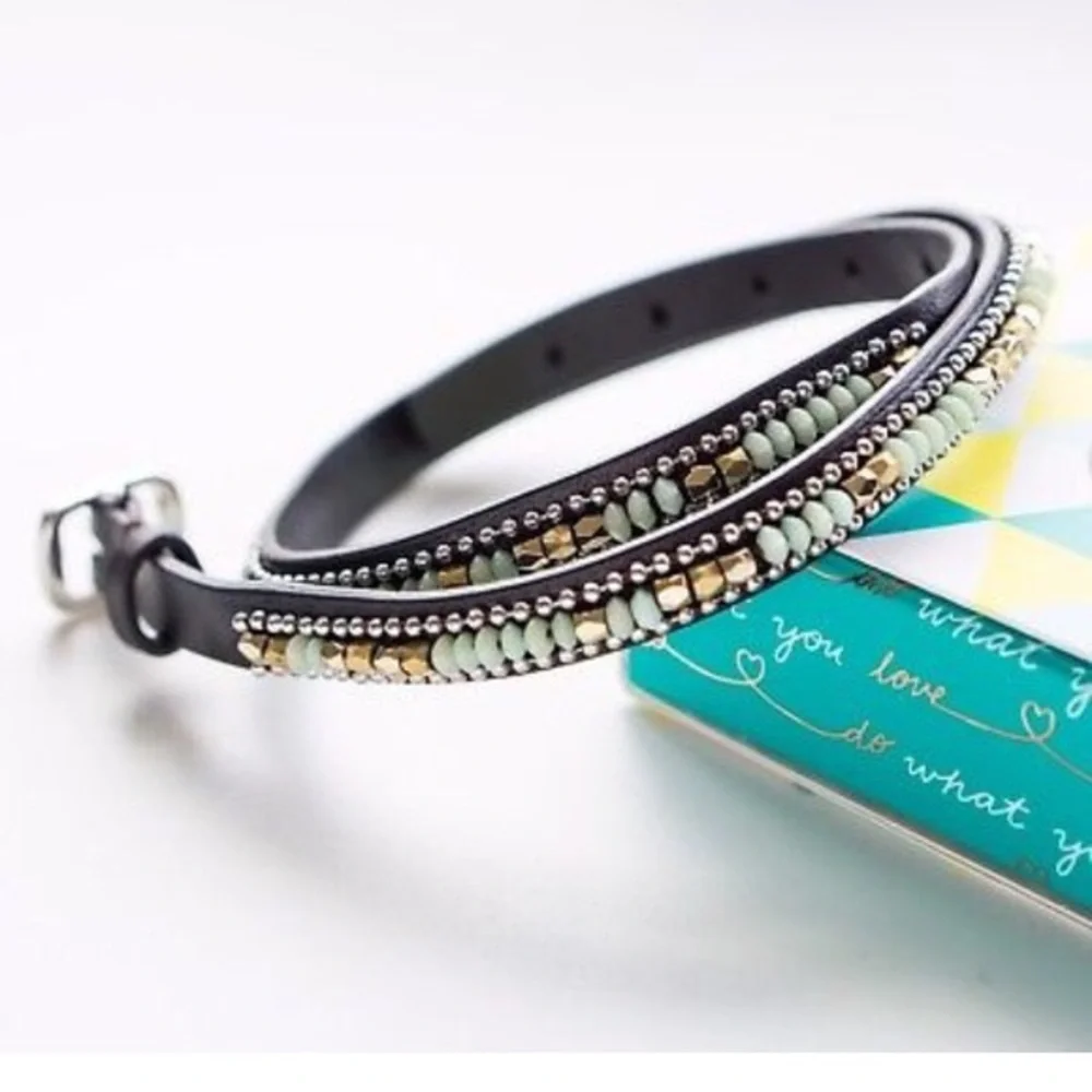 Stella & Dot brown leather